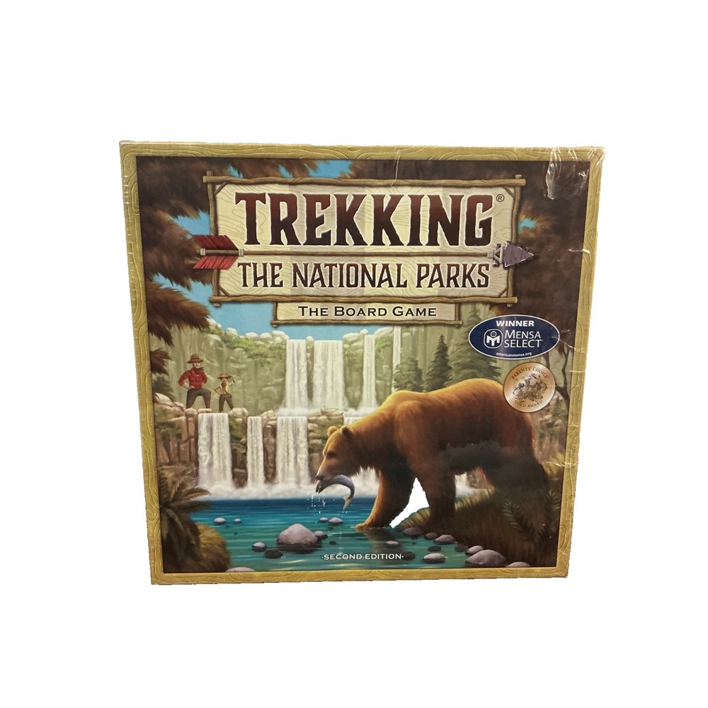 NEW SEALED Trekking The National Parks 2nd Edition Board Game Award-Winning